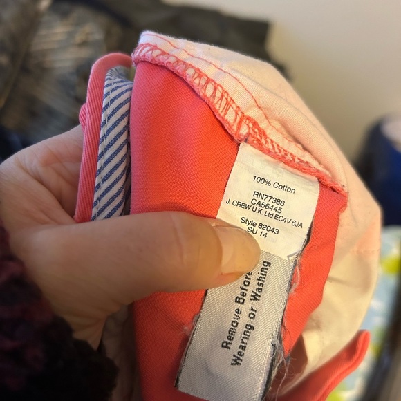 J.Crew Salmon 4” Classic Chino Shorts - Picture 4 of 4